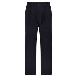Herno Men Stretch Techno-Nylon Jogger Trousers With Pleats
